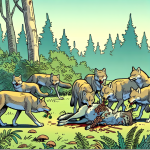 Grey Wolves’ Unexpected Hunting Behavior