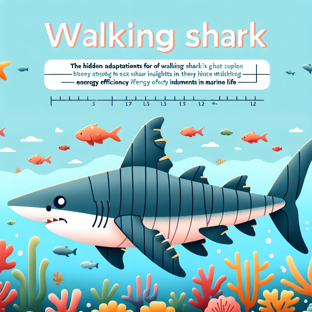 The Hidden Adaptations of Walking Sharks: Insights into Energy Efficiency in Marine Life